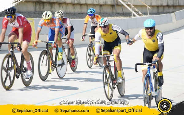 قهرمانی مقتدرانه سپاهان در اولین مرحله لیگ برتر دوچرخه سواری پیست