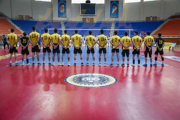 Foolad Mobarakeh Sepahan’s volleyball players, are the winner of Isfahan volleyball derby