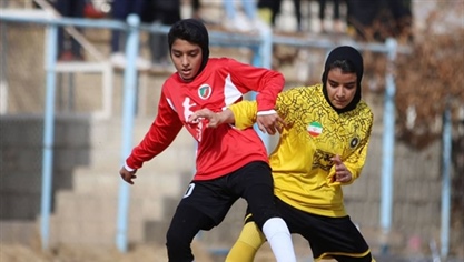 Sepahan girls' first championship in football