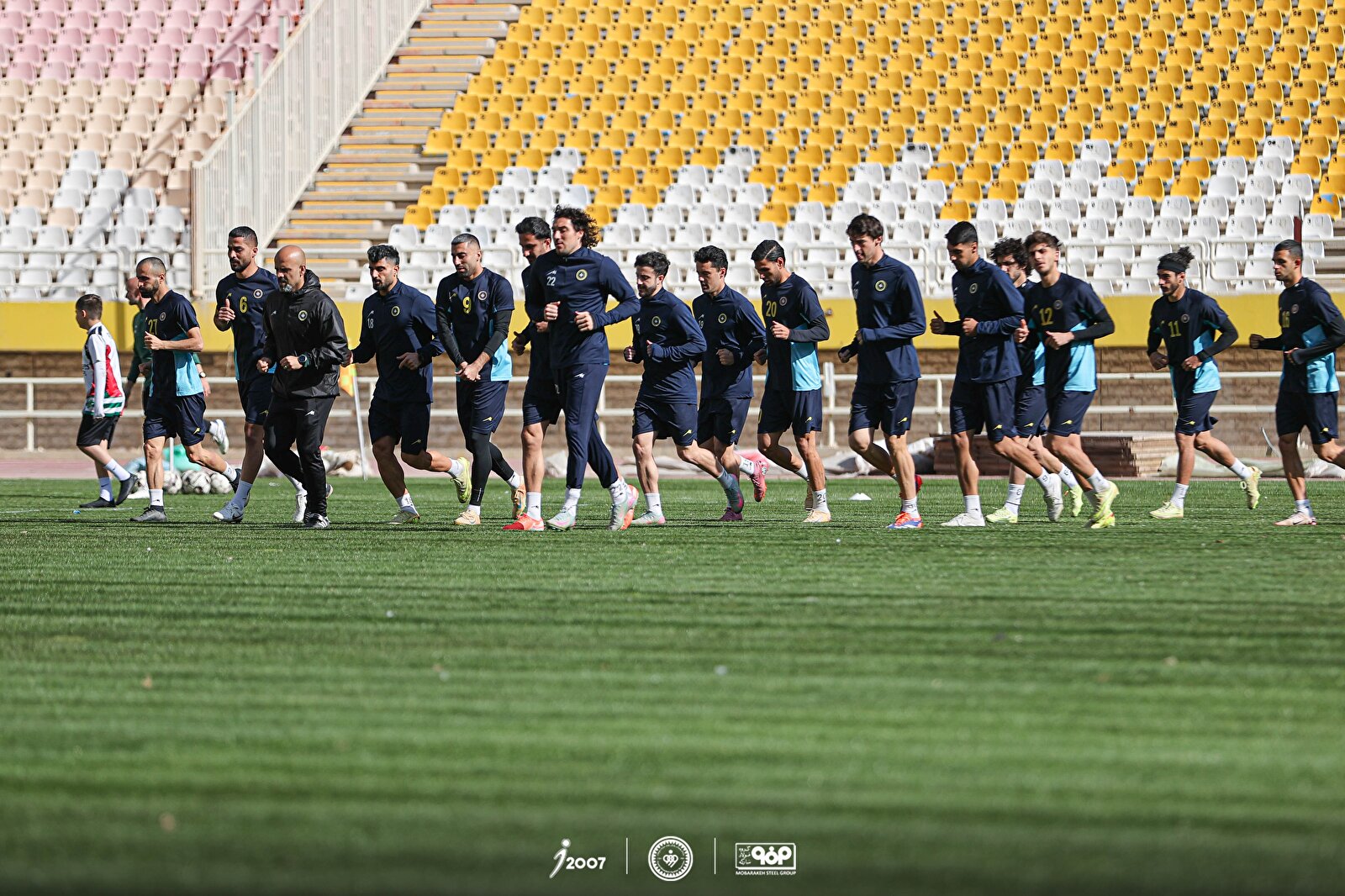 گزارش تصویری تمرین تیم فوتبال سپاهان پیش از بازی با ملوان