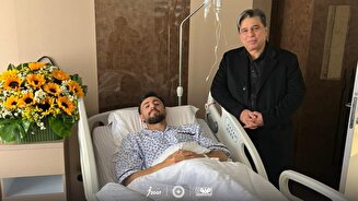 بازیکن تیم فوتبال سپاهان زانوی خود را جراحی کرد