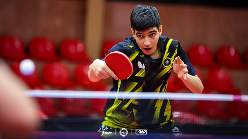 تمرینات تیم تنیس روی میز فولاد مبارکه سپاهان