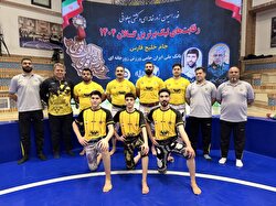 صعود فولاد مبارکه سپاهان به فینال رقابت‌های لیگ برتر زورخانه‌ای کشور