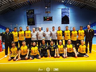 قهرمانی تیم والیبال نشسته سپاهان