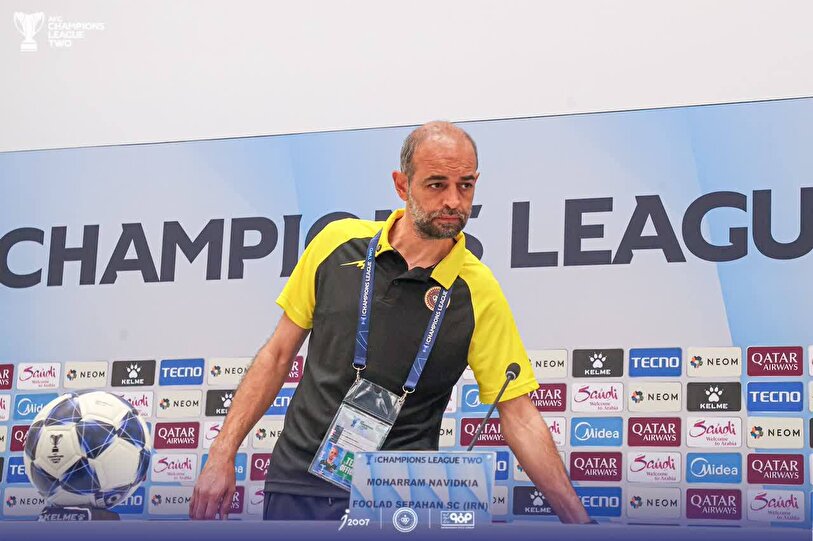 نشست خبری پیش از دیدار سپاهان و الاهلی دوحه