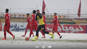 گل ریکاردو آلوز به پرسپولیس از روی نقطه پنالتی