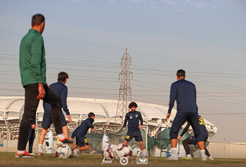 گزارش تصویری تمرین تیم فوتبال سپاهان پیش از بازی با گل‌گهر