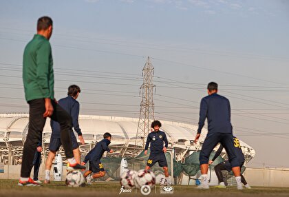 گزارش تصویری تمرین تیم فوتبال سپاهان پیش از بازی با گل‌گهر