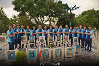 سپاهانی‌ها از گلستان شهدا عازم روسیه شدند