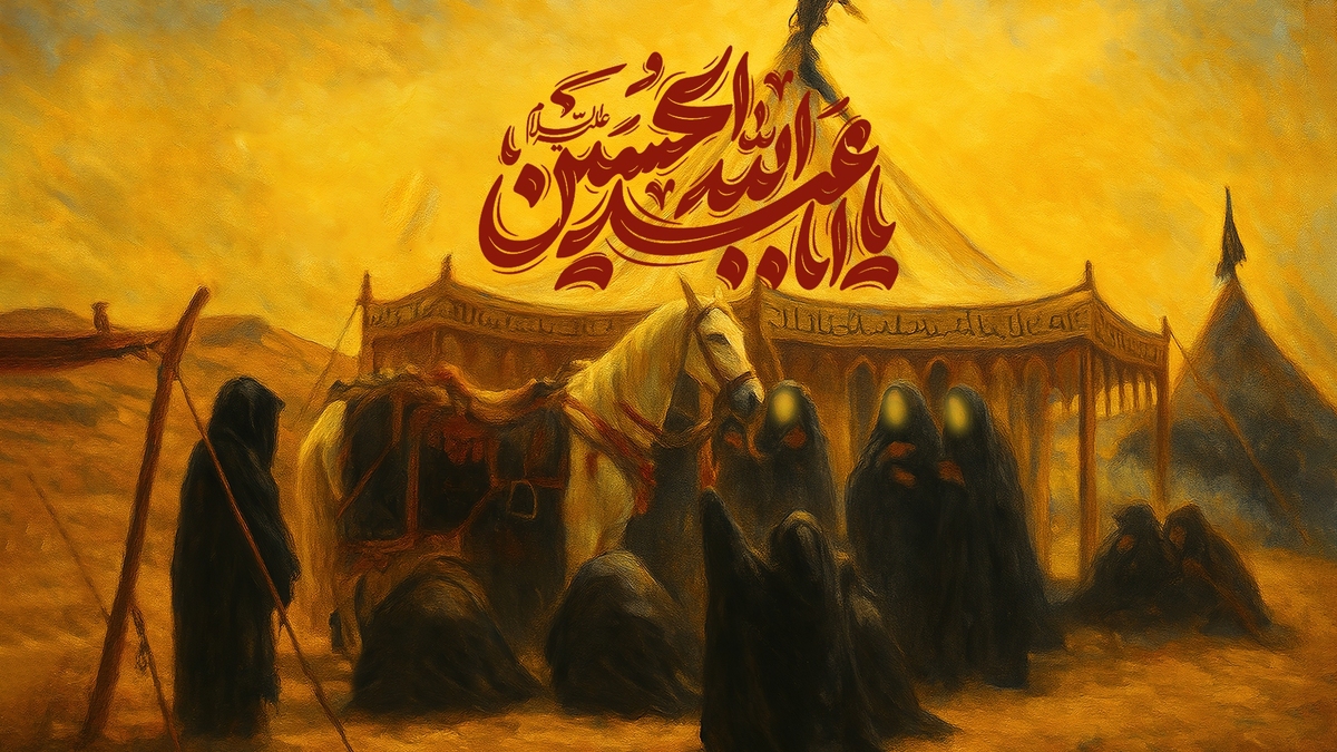 عاشورای حسینی و شهادت حضرت امام حسین علیه‌السلام تسلیت باد
