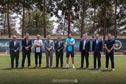 تکریم و معارفه مدیرعامل سپاهان در باشگاه و تمرین تیم فوتبال