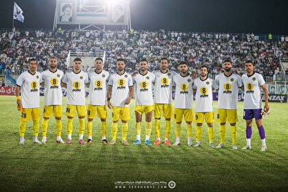 گزارش تصویری مصاف فولاد مبارکه سپاهان با ملوان بندرانزلی