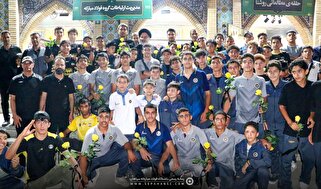 حضور نوجوانان سپاهان در گردهمایی معنوی گروه فولاد مبارکه