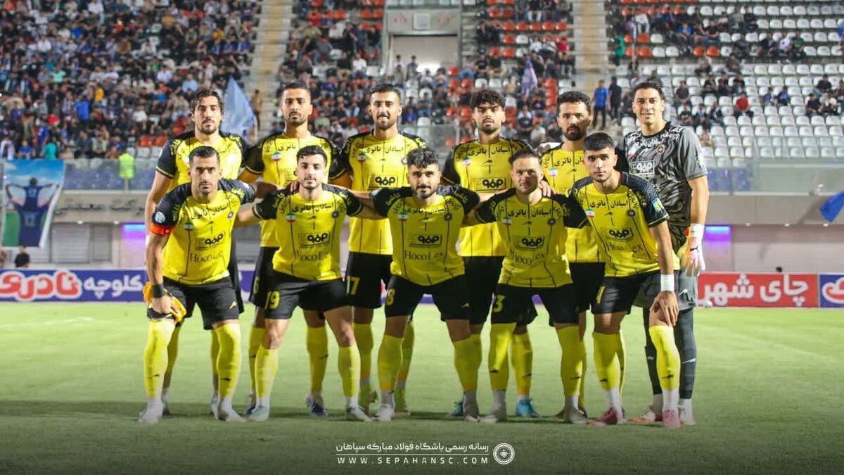 ترکیب سپاهان مقابل تراکتور مشخص شد
