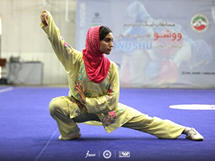 درخشش دختران سپاهان در دور رفت لیگ ووشو جوانان