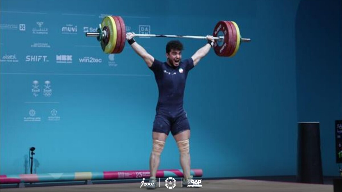 درخشش وزنه‌بردار سپاهان در بازی‌های کشورهای اسلامی