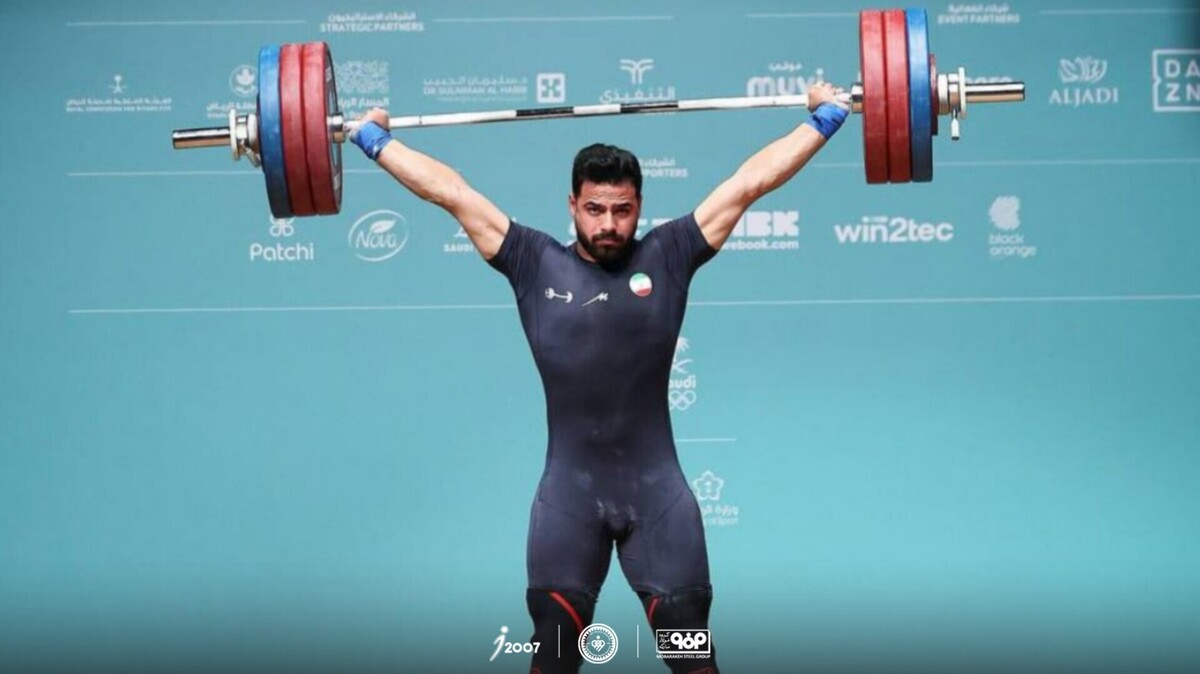 مدال‌آوری وزنه‌بردار سپاهان در بازی‌های کشورهای اسلامی