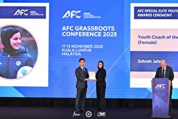 مربی سپاهان، مربی دختران جوان سال ۲۰۲۵ آسیا شد