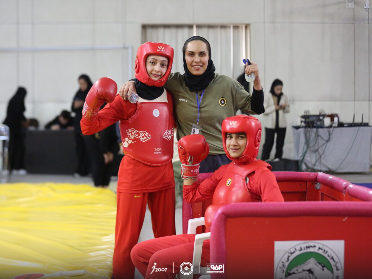 صدرنشینی شیر‌دختران سپاهان در پایان دور رفت لیگ ووشو جوانان