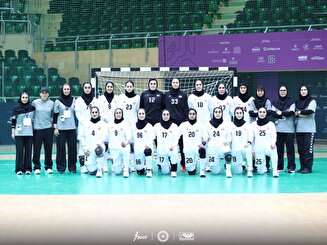 تیم ملی هندبال بانوان ایران با دختران طلایی سپاهان به مدال برنز رسید