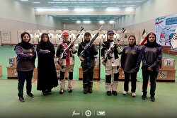 نتیجه بانوان سپاهان در هفته چهارم لیگ برتر تیراندازی با تفنگ