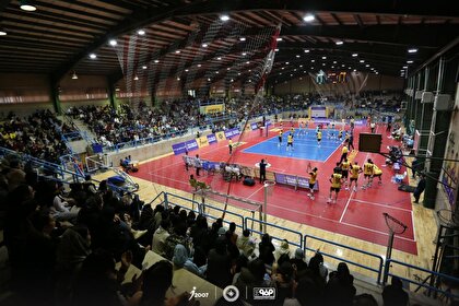 گزارش تصویری دیدار تیم والیبال سپاهان با شهرداری ارومیه