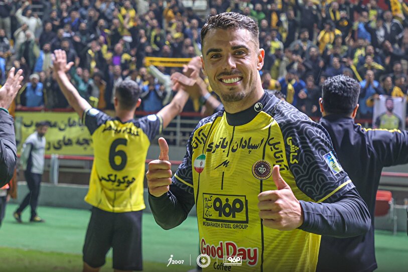 گزارش تصویری مصاف فولاد خوزستان و فولاد مبارکه سپاهان