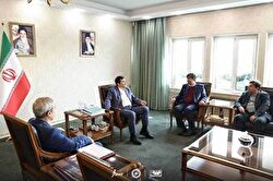دیدار مدیران عامل گروه فولاد مبارکه و باشگاه سپاهان با وزیر ورزش و جوانان
