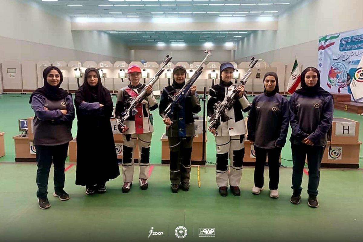 نتیجه بانوان سپاهان در هفته چهارم لیگ برتر تیراندازی با تفنگ