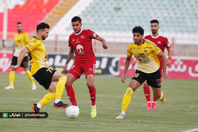 هفته 25 لیگ برتر فوتبال فصل 99-98 - استادیوم یادگار امام شهر تبریز