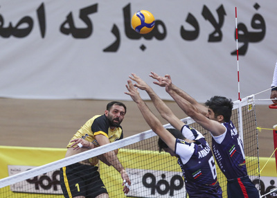 هفته اول لیگ برتر والیبال کشور - سالن 25 آبان اختصاصی واحد مستندسازی روابط عمومی - عکس محمدرضا جعفری -