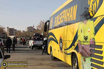 در حاشیه دیدار با تراکتور تبریز - اختصاصی روابط عمومی