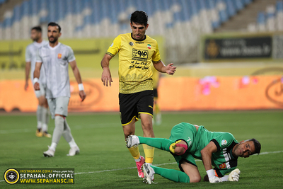هفته ۲۸ لیگ برتر فوتبال کشور فصل ۱۴۰۱-۱۴۰۰ ورزشگاه نقش جهان اختصاصی روابط عمومی عکس : یاسر جمالی