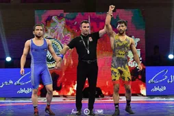 سپاهان در گروه دوم لیگ برتر کشتی فرنگی