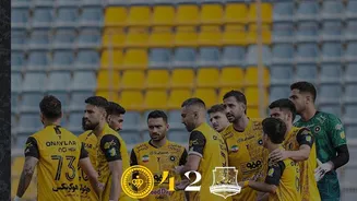 فولاد مبارکه سپاهان ۴-۲ نساجی؛ اولین پیروزی در اردوی تهران