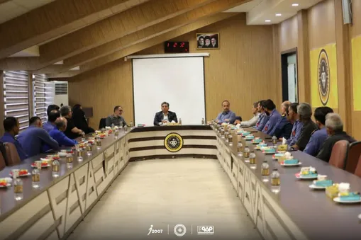 نشست مدیرعامل با کارکنان حراست باشگاه فولاد مبارکه سپاهان