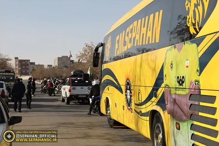 در حاشیه دیدار با تراکتور تبریز - اختصاصی روابط عمومی