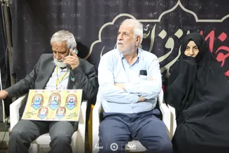 حضور خانواده شهدا در موکب باشگاه فولاد مبارکه سپاهان