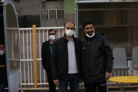 هفته پنجم لیگ برتر فوتبال فصل 00-99 - عکس : یاسر جمالی