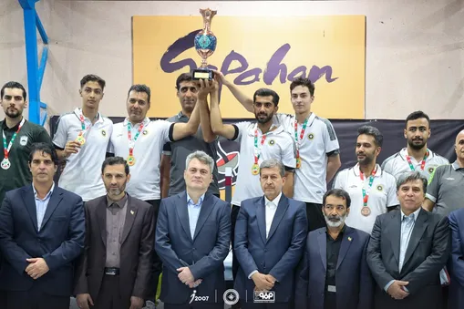 فولاد مبارکه سپاهان قهرمان لیگ برتر شمشیربازی فلوره شد