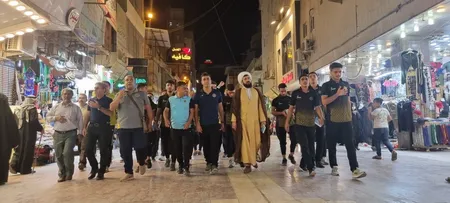 تیم زیر هیجد سال فولاد مبارکه سپاهان با حضور در شهر نجف و برگزاری اردو، به زیارت حرم حضرت علی علیه السلام مشرف شدند.