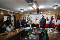حضور اعضای باشگاه سپاهان در هلال احمر اصفهان