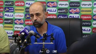 نویدکیا: نیمه دوم بهتر بودیم، اما امروز انتظار بیشتری از بازیکنانم داشتم