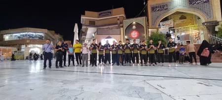 تیم زیر هیجد سال فولاد مبارکه سپاهان با حضور در شهر نجف و برگزاری اردو، به زیارت حرم حضرت علی علیه السلام مشرف شدند.