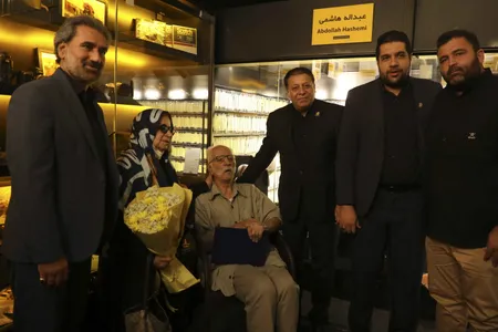 موزه افتخارات سپاهان رونمایی از ویترین اختصاصی آقایان عبداله هاشمی - محمد یاوری - علی احمدی اختصاصی روابط عمومی عکس : یاسر جمالی