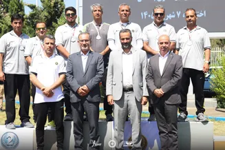 نایب‌قهرمانی کامپوند و سومی ریکرو فولاد مبارکه سپاهان در لیگ برتر تیراندازی با کمان