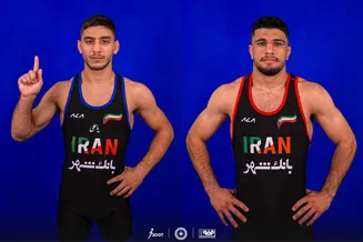 ایستادن جرکنی و مهمدی بر بام کشتی زیر ۲۳ سال در لاس‌وگاس