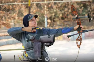 طلای جهان بر گردن بانوی کماندار فولاد مبارکه سپاهان