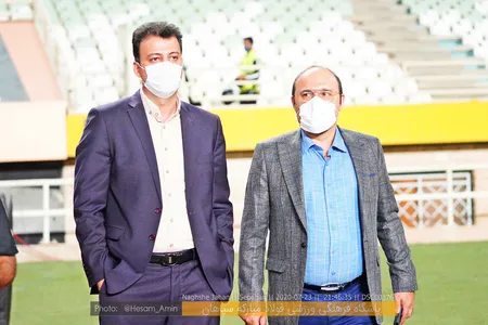 هفته 26 لیگ برتر فوتبال فصل 99-98 - استادیوم نقش جهان - اختصاصی روابط عمومی