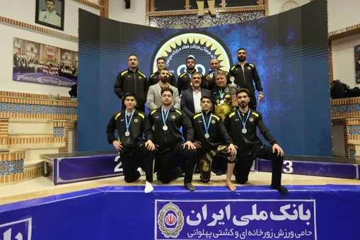 نایب قهرمانی طلایی‌پوشان در گود پهلوانی